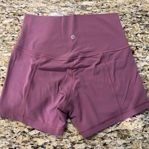 Lululemon wunder under shorts